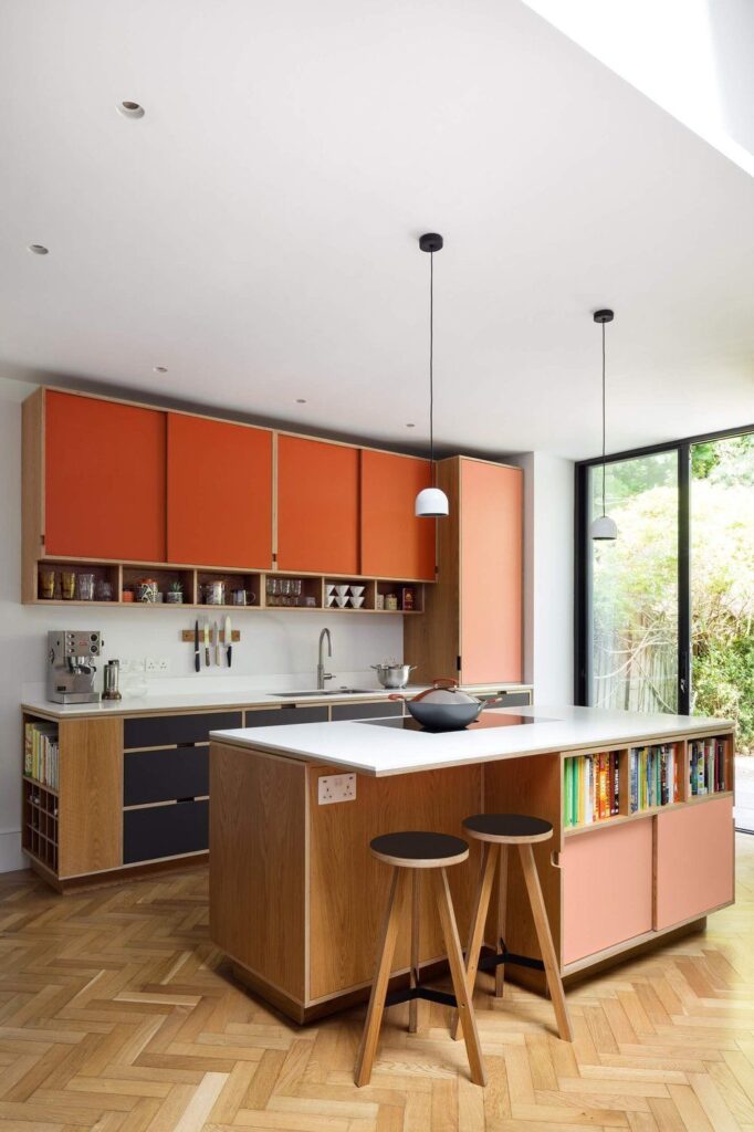 kahverengi-turunce-mutfak-dekoraysonu